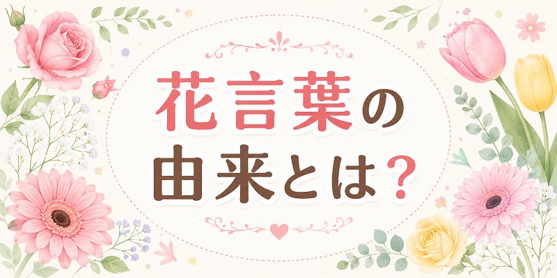 花言葉の由来とは